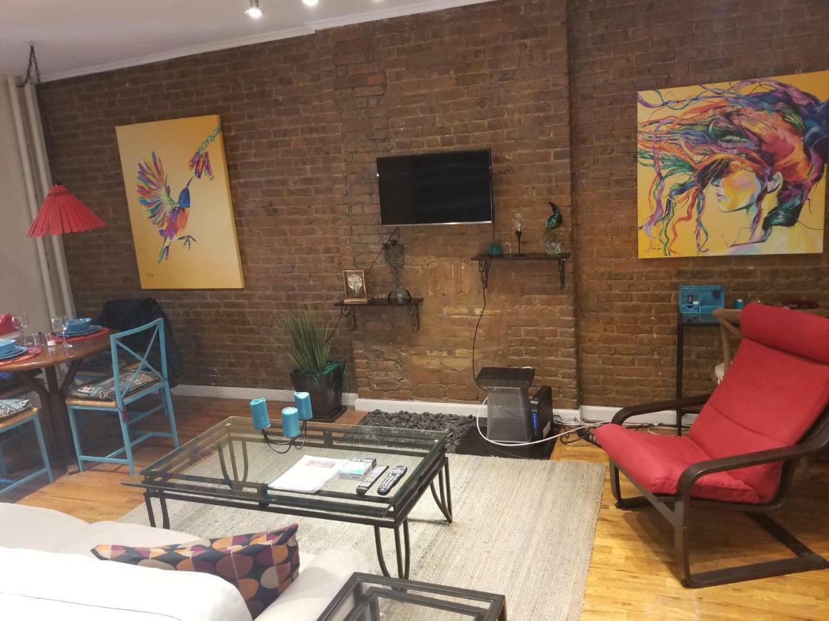 Fully Furnished Entire Floor Apartment In Historic Harlem 纽约 外观 照片