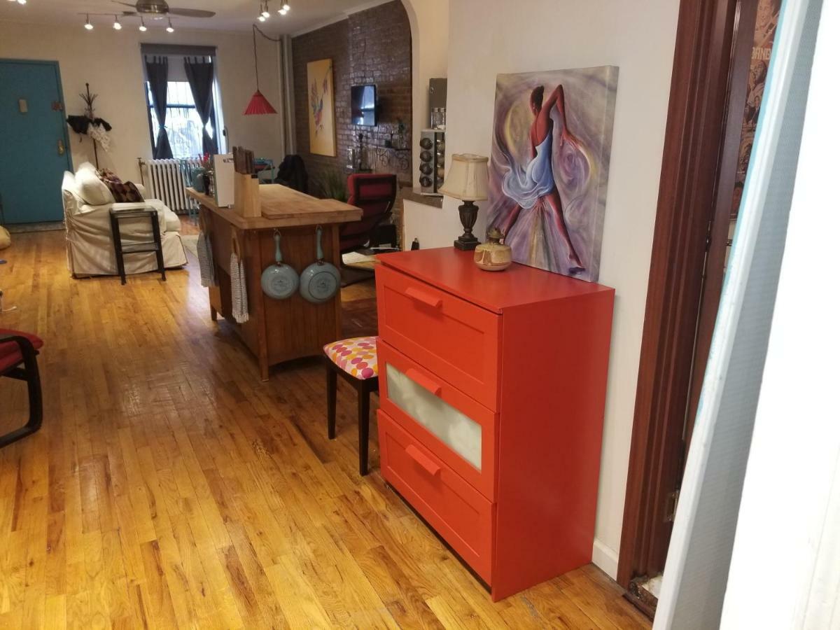 Fully Furnished Entire Floor Apartment In Historic Harlem 纽约 外观 照片